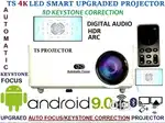Automatic FOCUS New Brand PROJECTOR Bluetooth 4K Play Projector