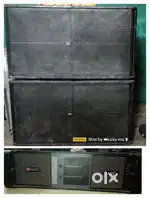 British audio ca25+ ampkifier with  2 double subs