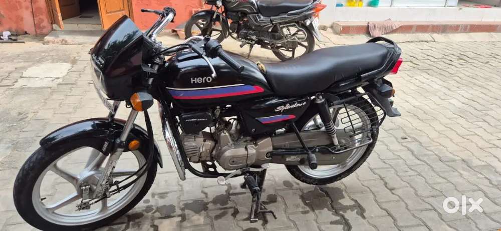 Splendor plus , blue patti wali , excellent condition
