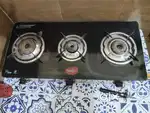 Pegion 3 burner gas stove