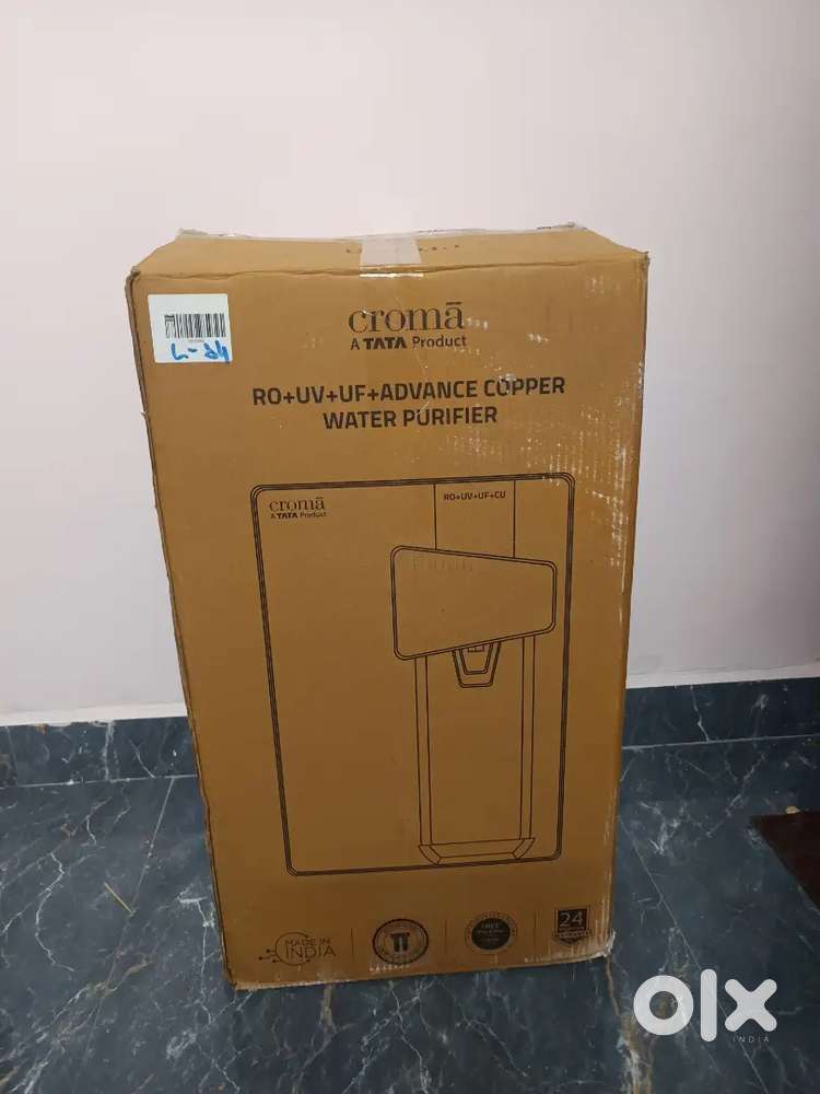 Tata croma 8.5 ltrs RO UV UF advance copper water purifier