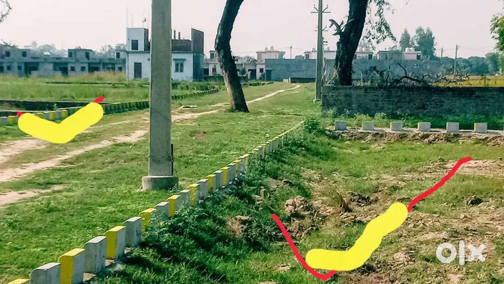 Plot for sale in safedabad lucknow (scr)