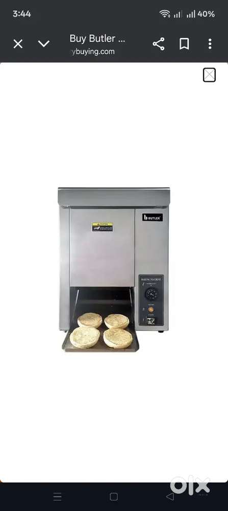 Butler bun toaster commercial for sale