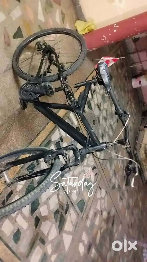 Back rim ta front brake pan vali va bas baki makhan chalda a