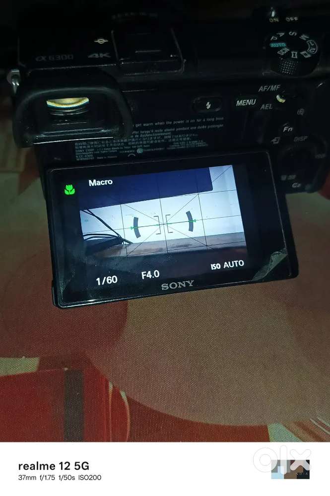 Sony A6300 mirrorless camera