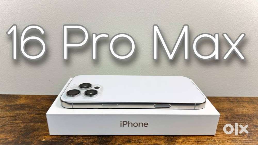 Apple iPhone 16 Pro Max 256GB White Titanium USA E Sim for 83900 Only