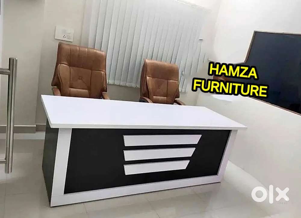 HAMZA FURNITURE NEW DESIGNER PARTICLE BOARD WOOD Office table