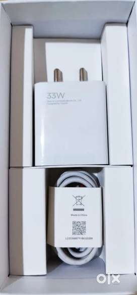 Mi redmi charger 33w brand new unused, came with phone