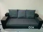 5-Seater Sofa Set with 2 Seaters & Center Table