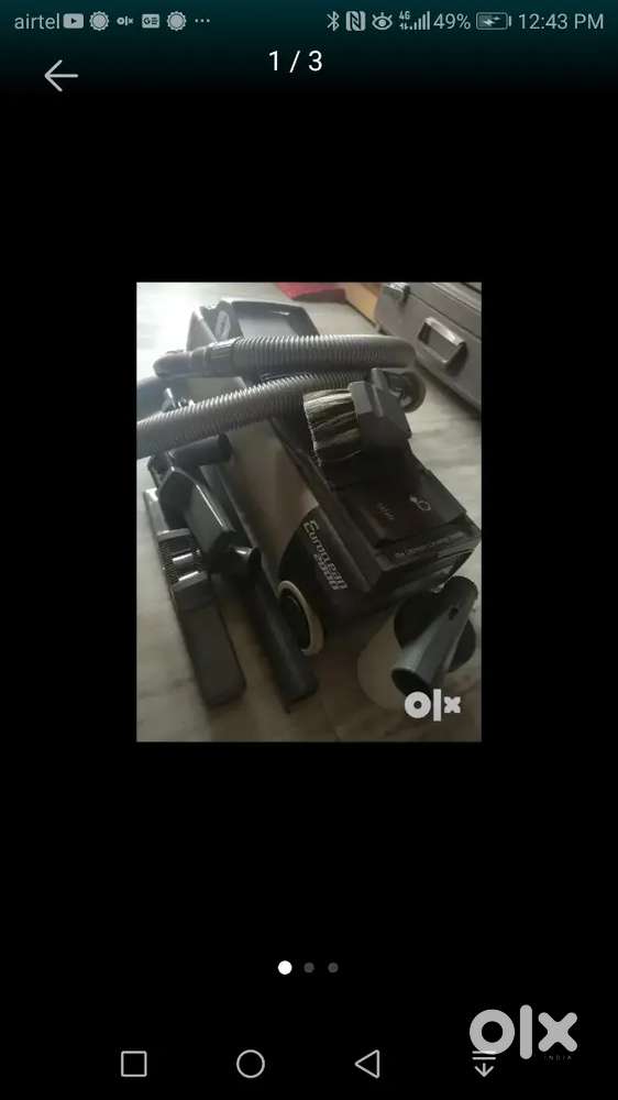 Eureka forbes vacuum cleaner