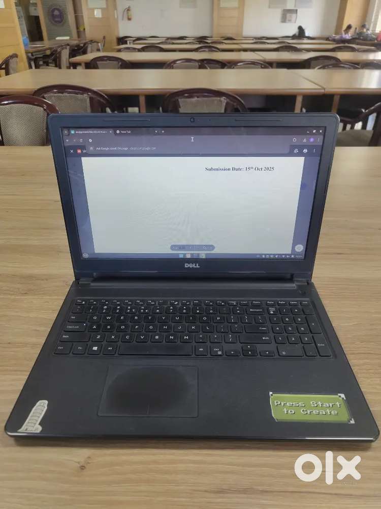 Dell Inspiron 15 Laptop for sell in Fully functonal condition