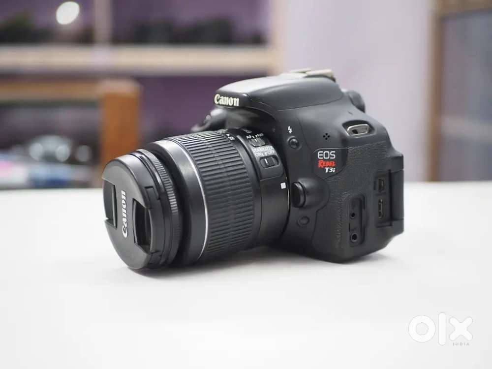 Canon eos Rebel t3i with 18-55mm lense ( photo + vedio )