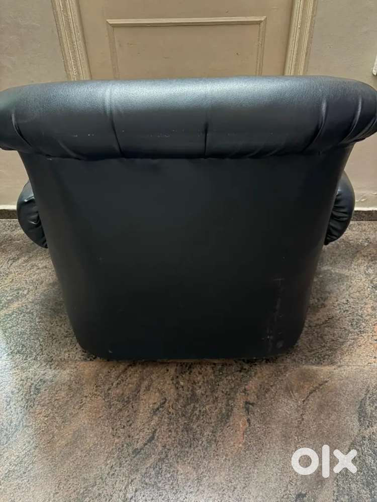 Black sofa