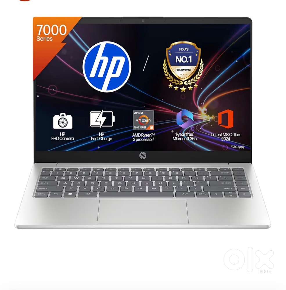 HP15 rayzen 3 laptop 8GB RAM 512GB SSD With bill & warranty Like New