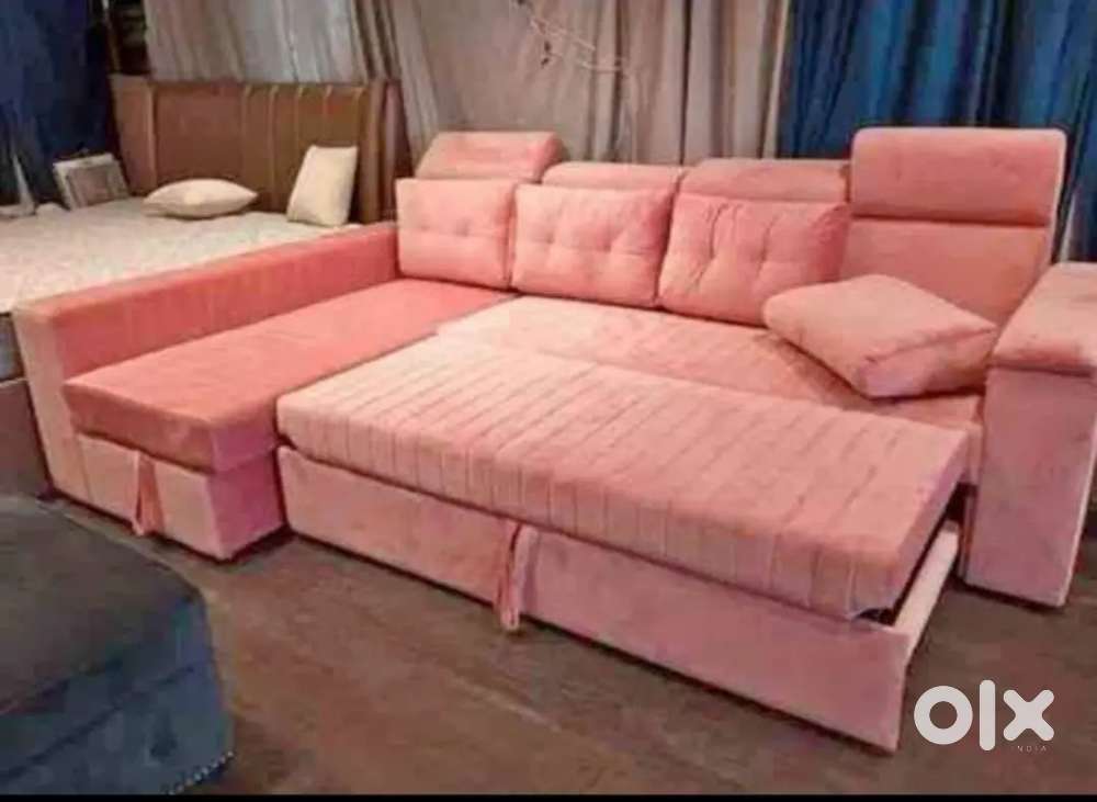 Available in various design colour and material sofacumbed adds a touc