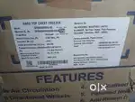 Hard top chest freezer