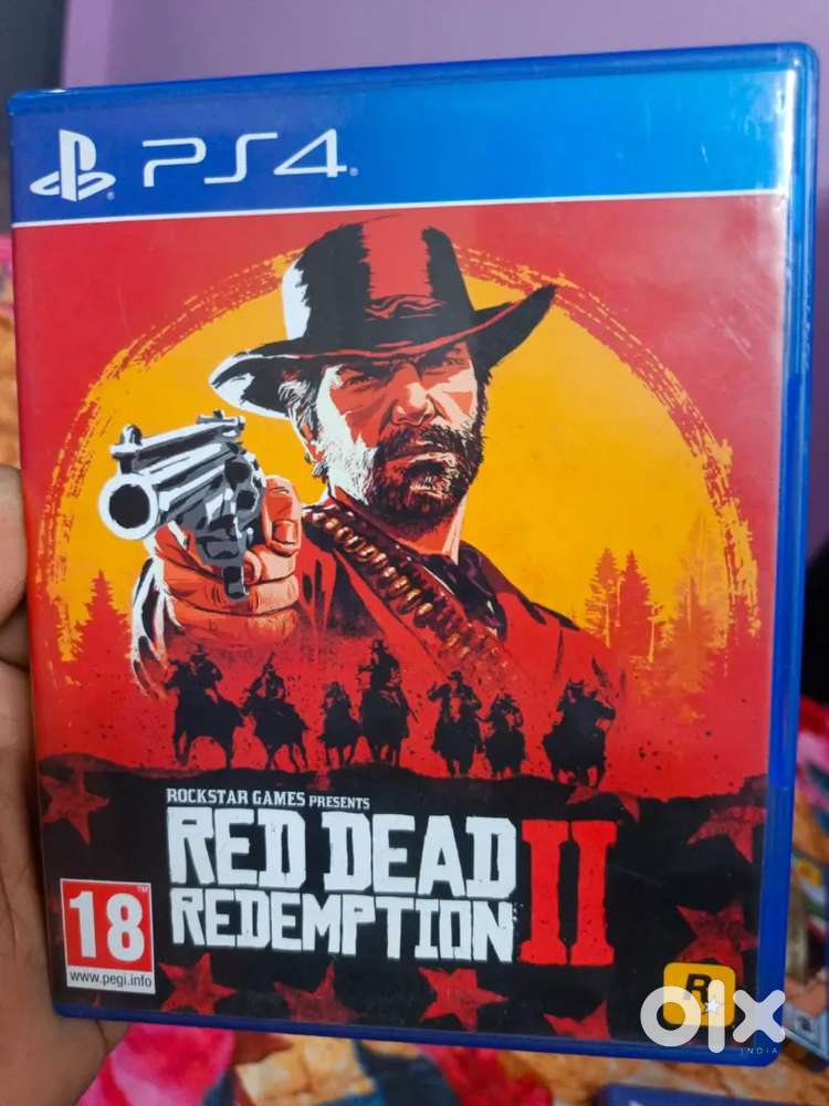 Red dead redemption 2 & God of war ragnarok ps4 ps5 disc