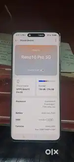 Oppo reno 10pro 5g 12gb 256gb