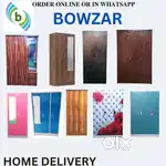 Bowzar 2 Door Steel Wooden Almirah Wardrobe Many Color HOME DELIVERY