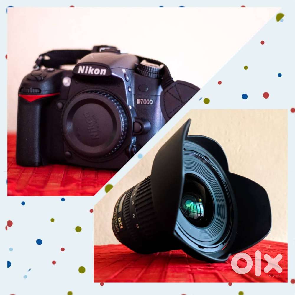 Nikon D7000 Camera + Nikon 10-24mm Wide Angle Lens f3.5-4.5 Rs.49,000