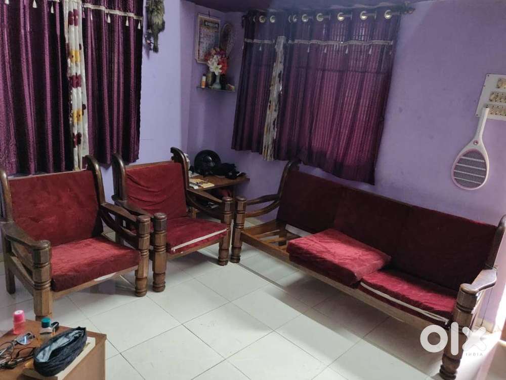 Teak Wood 5 seater Sofa