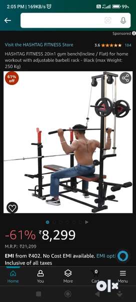 For sale gym equipments