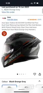 Axor Apex Turbine Helmet - Large