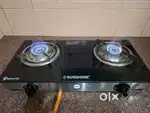 2 burner gas oven