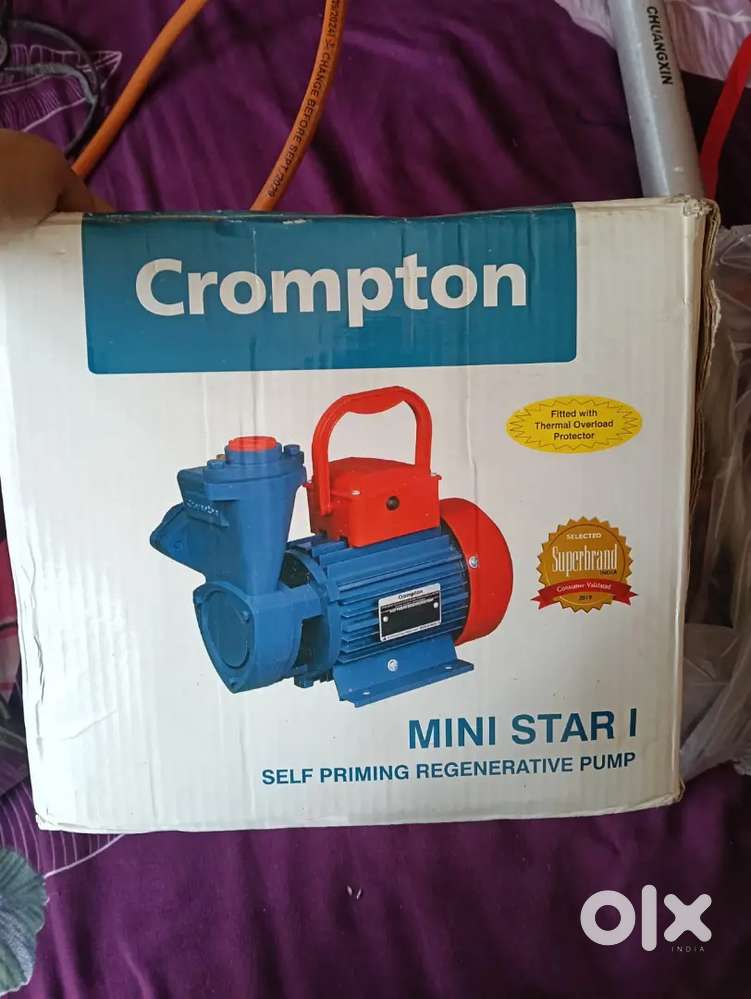 Crompton Mini Star I Self Priming Water Pump –  Reliable for Home Use