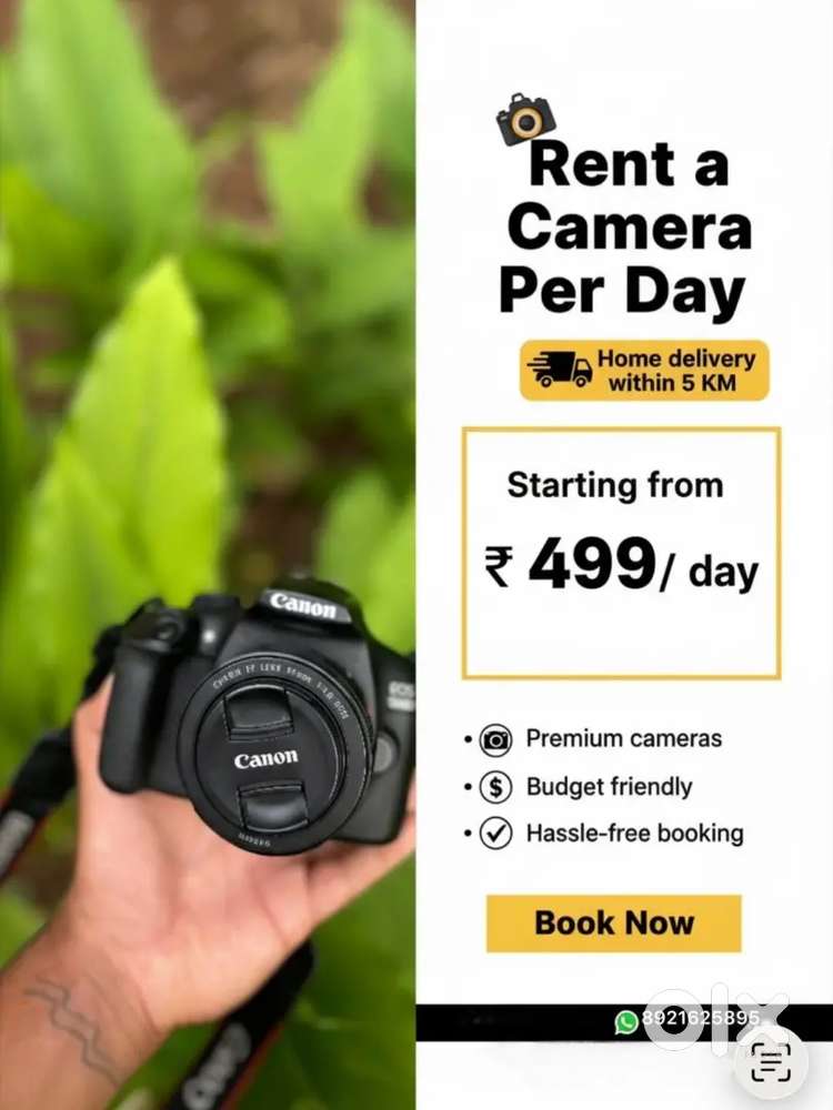 Camera for rent