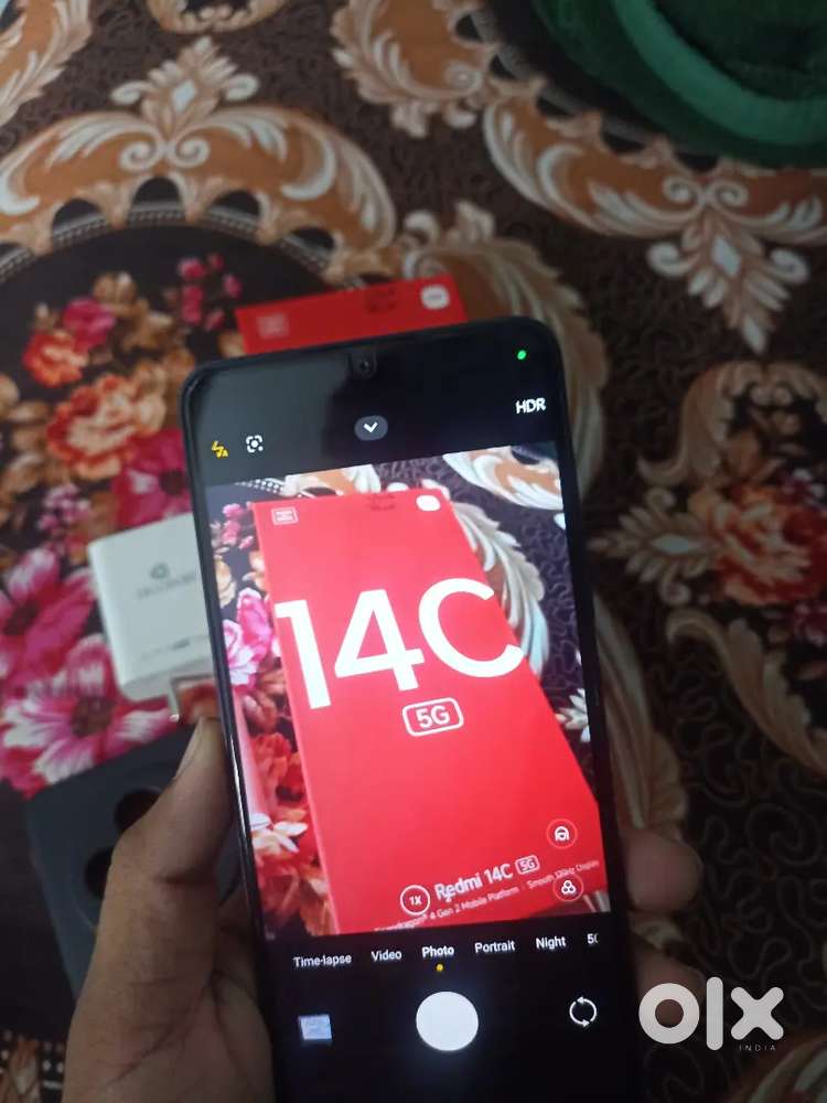 Redmi 14c 4/128 singal hand use only 4 month old phone 5g mobile