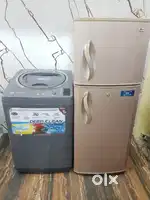 Lg double door refrigerator and ifb top load fully automatic washing