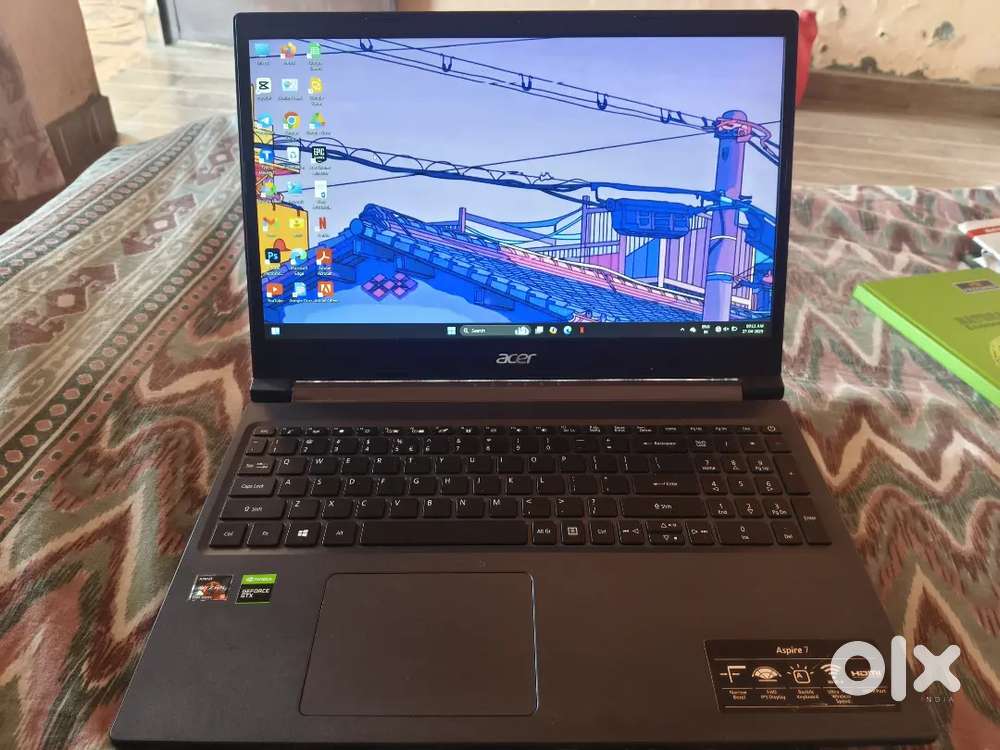 Acer Aspire 7 15.6'' Display AMD Ryzen 5 5500U(excellent condition)