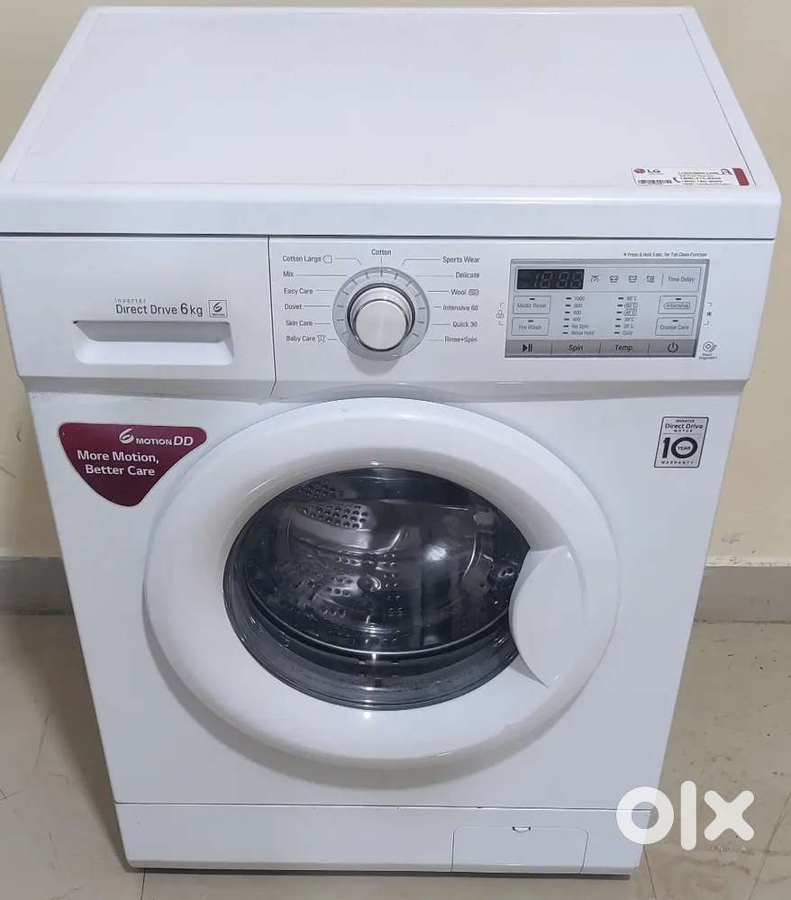 Lg front load washing machine brand new condition