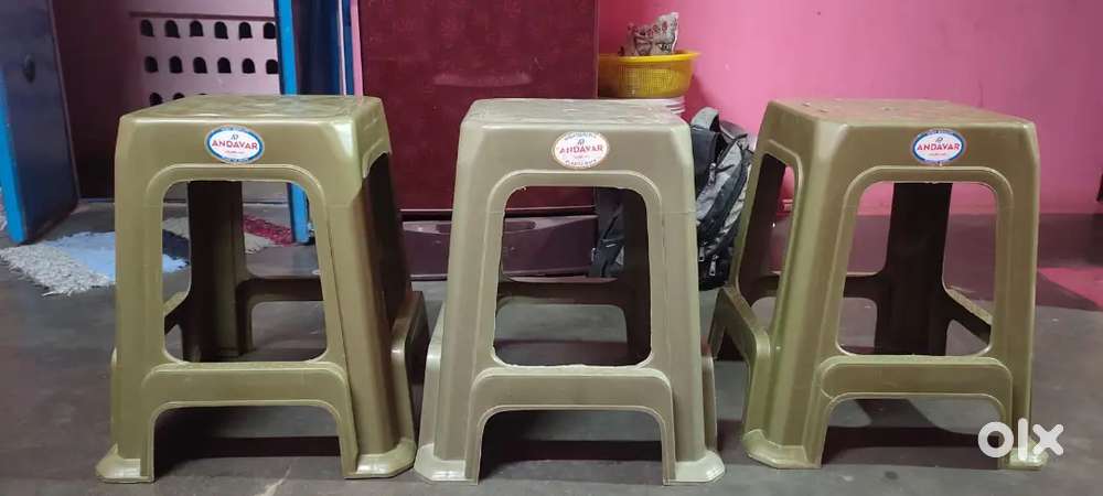 Plastic stool