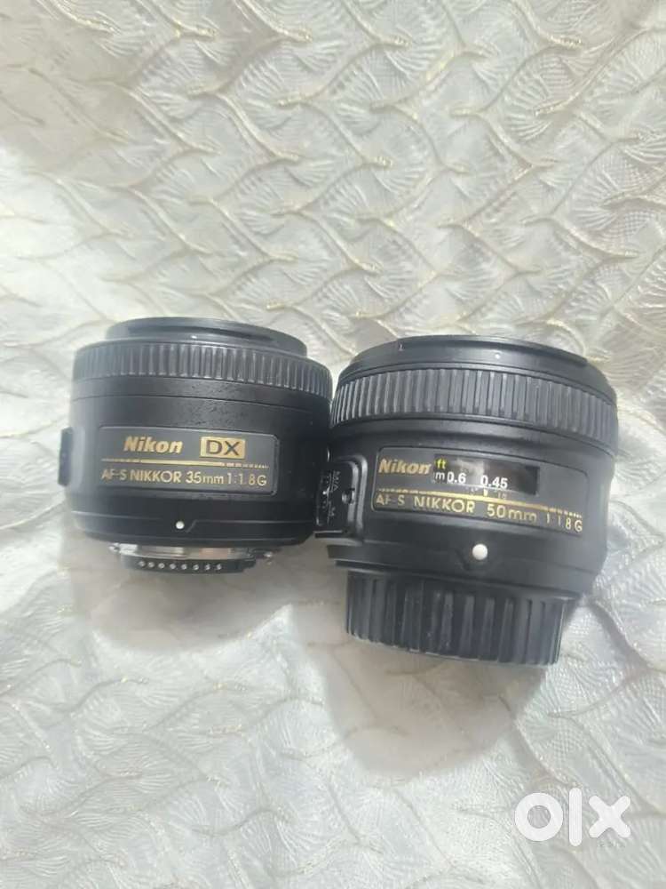 Nikon 50mm/35mm lenses