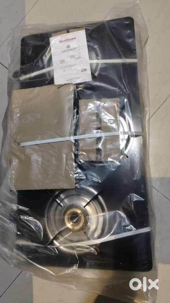 GAS STOVE 3 BUENER GLASS TOP