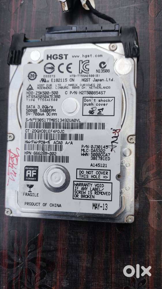 HGST Japan Ltd HARD DRIVE MAY 2013