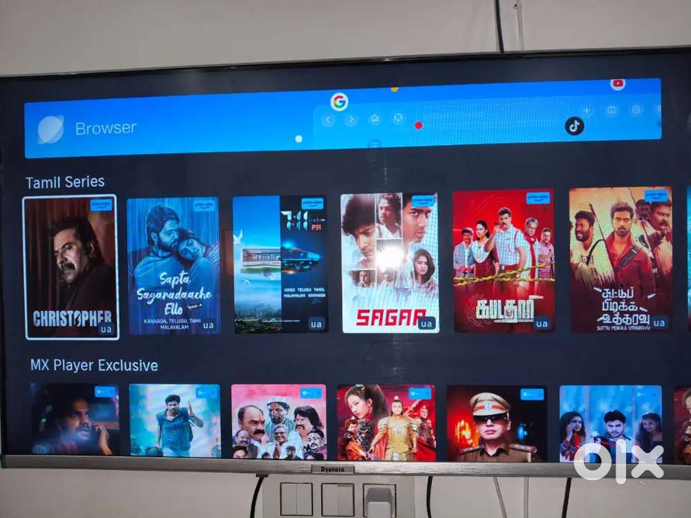 43 inches Dyanora Smart Android LINUX LED TV