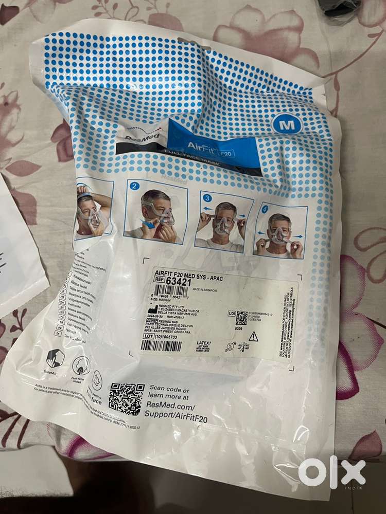 Bipap Cpap New Packed Mask Resmed