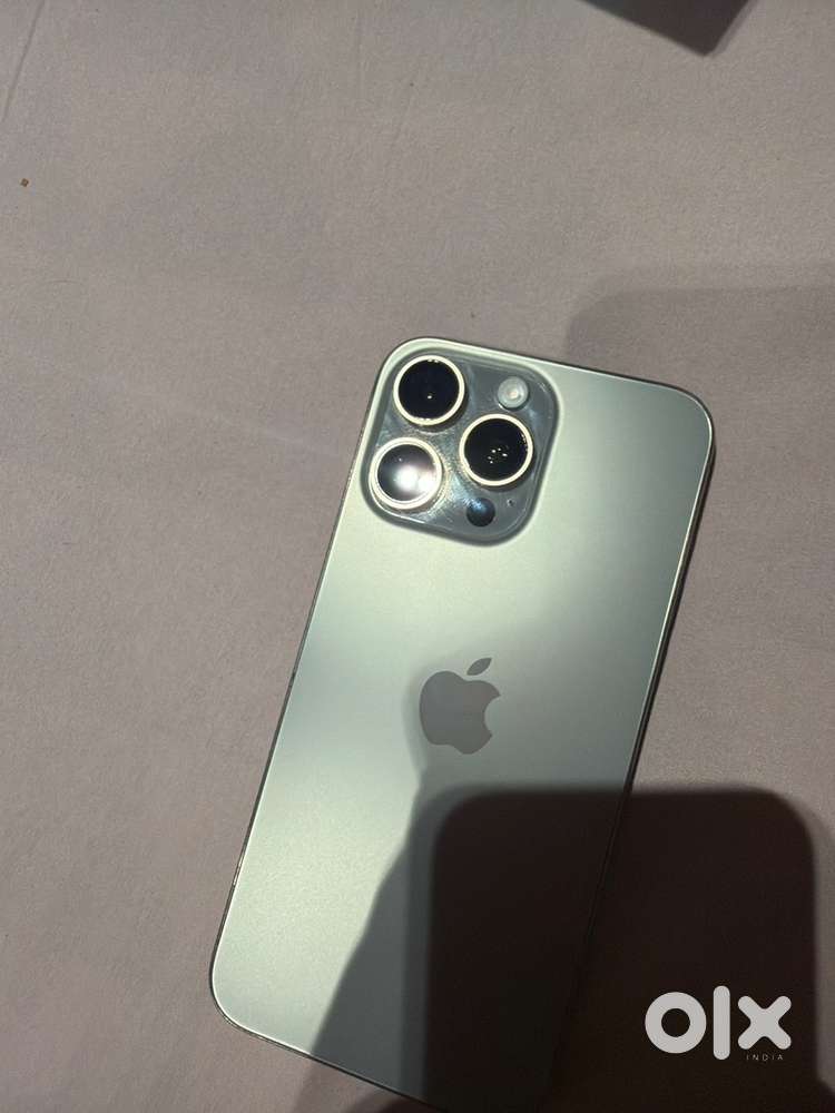 Iphone 15 pro max  256gb silver colour brand new contion