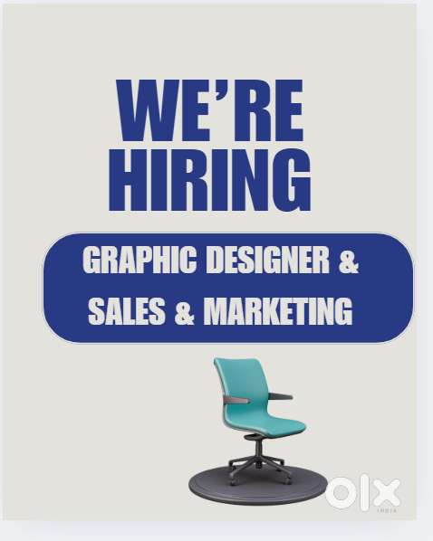 Sales & marketing AND GRAPHICS DESIGNER