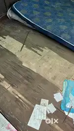 Without box .. double bed with mattress