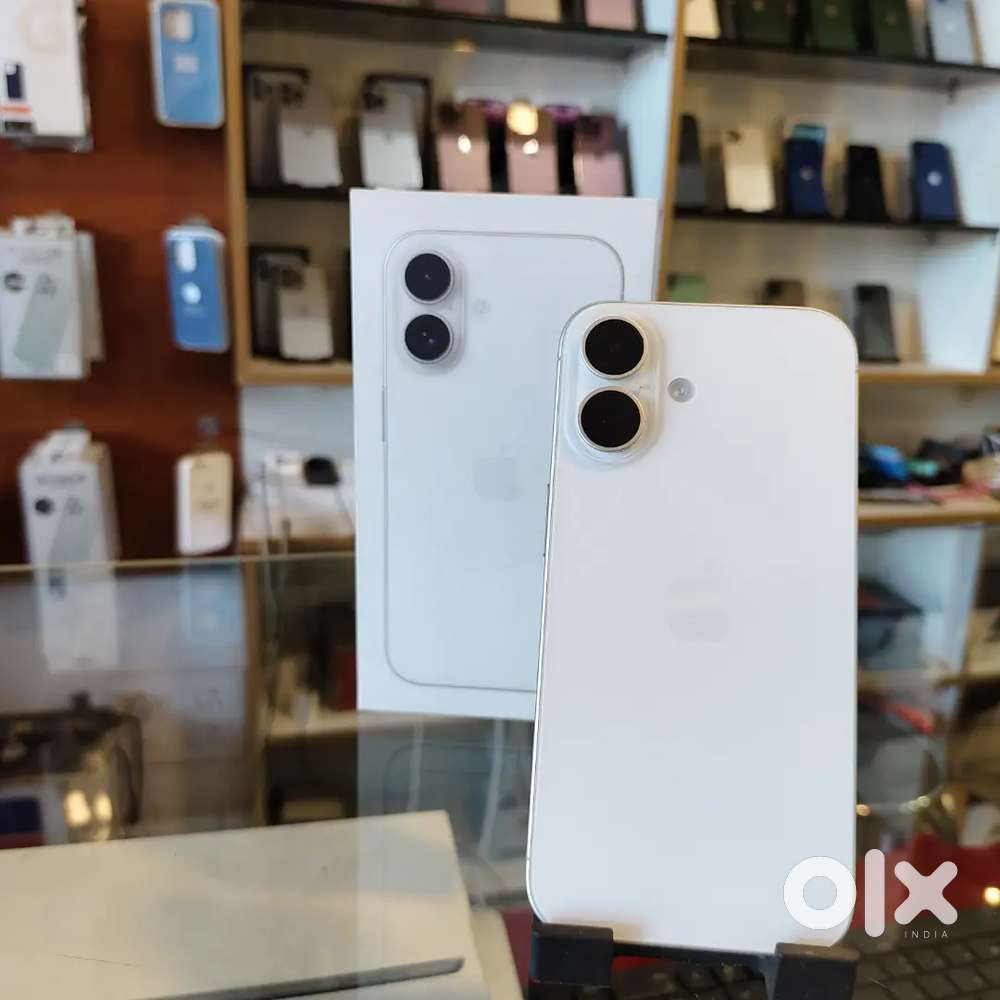 Iphone 16 white 128gb BH 100% warranty remaining