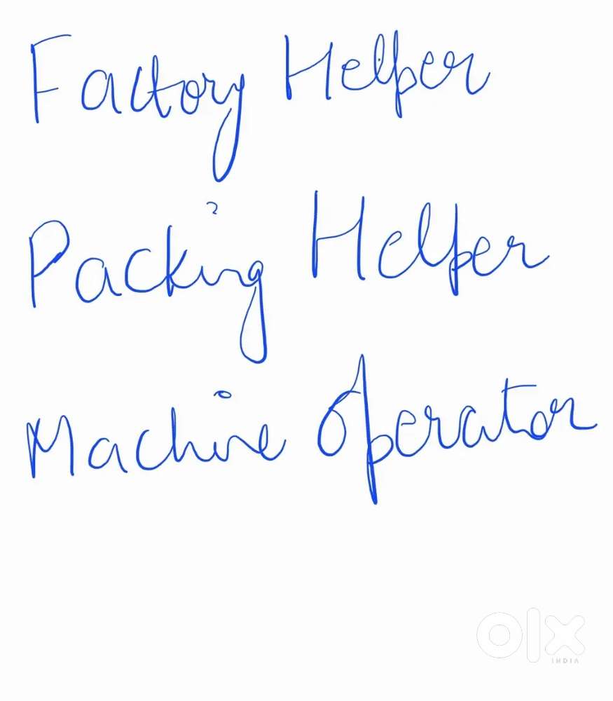 Die Machine Operator , Helper