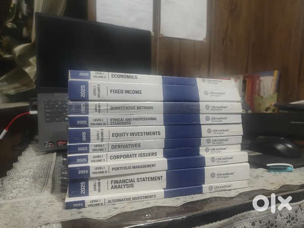 Finance exam books – Level 1 (2025) – Mint Condition