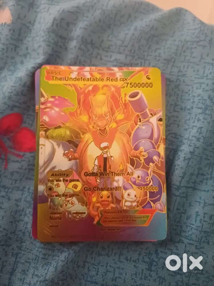 Pokemon cards (rainbow)