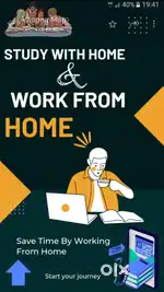 Work from home, online work,
