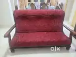 One three seater and two single seater sofas
