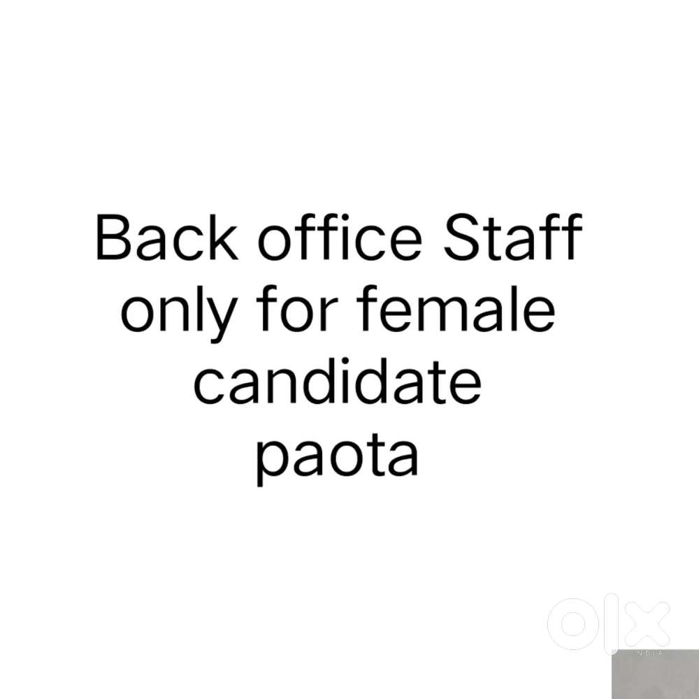 Office assistant (F)